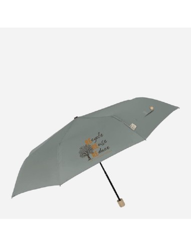 OMBRELLO PERLETTI ECOSOSTENIBILE - GRIGIO