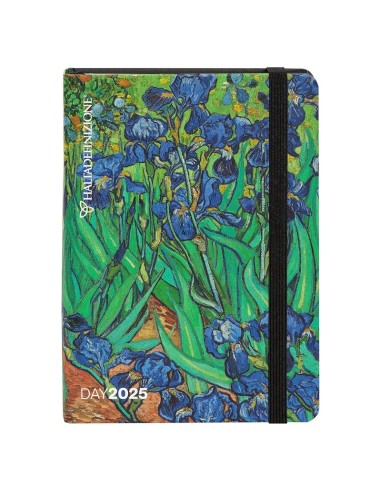 AGENDA GIORNALIERA 12 MESI HALTA DEFINIZIONE IRIS DI VAN GOGH