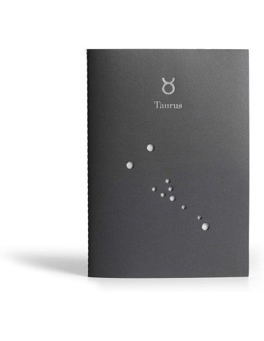 PdiPigna - Taccuino con costellazione, your sign Toro