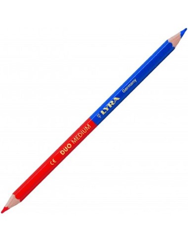MATITA ROSSO-BLU DUO MEDIUM LYRA