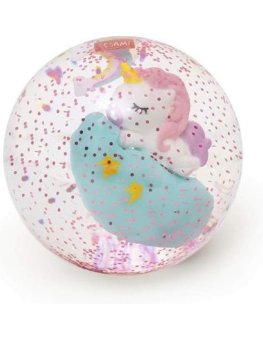 Pallina Rimbalzante Luminosa Legami, Light-Up Bouncy Ball - Unicorn