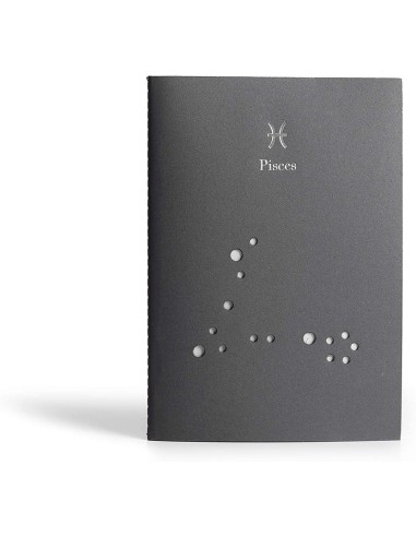 PdiPigna - Taccuino con costellazione, your sign Pesci