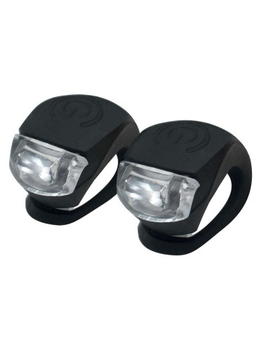 SET DI DUE LUCI LED PER BICICLETTA
