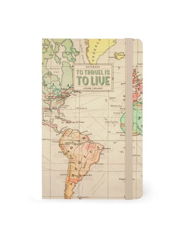 TACCUINO A RIGHE MEDIUM - TRAVEL