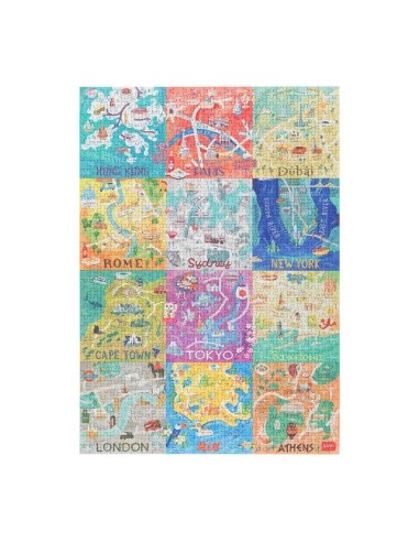 PUZZLE LEGAMI DA 1000 PEZZI - CITIES