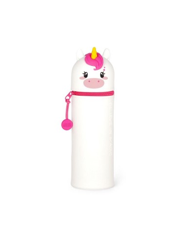 ASTUCCIO 2 IN 1 IN MORBIDO SILICONE - KAWAII UNICORN