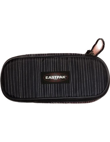 EASTPAK ASTUCCIO OVALE - GRIGIO SCURO RIGHINE BIANCHE