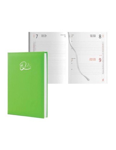 AGENDA ''QUANDO 25'' 15x21 GIORNALIERA VERDE CHIARO