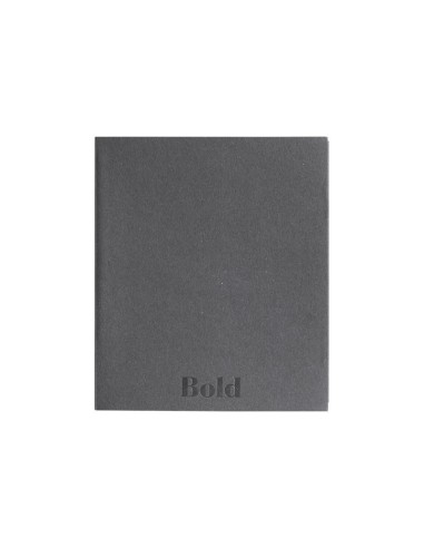 Taccuino Italian Types Bold Ardesia 1 Rigo 192