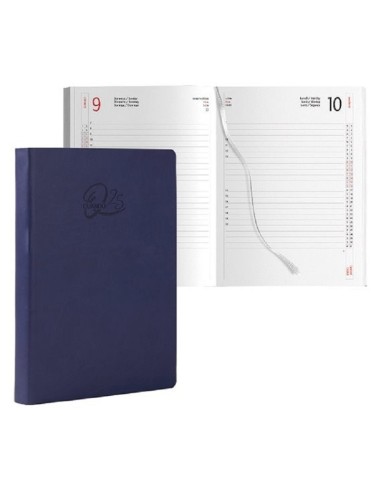 AGENDA 25 ''QUANDO FEMMENA'' 17x24 GIORNALIERO BLU