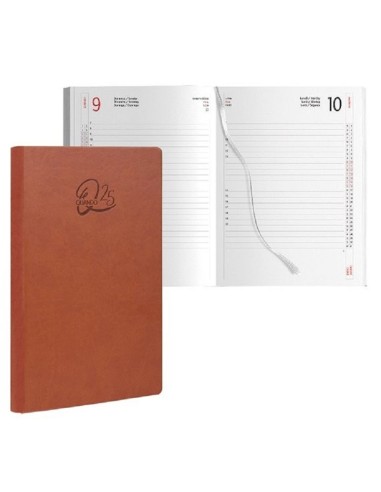 AGENDA 25 ''QUANDO FEMMENA'' 17x24 CUOIO
