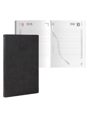 AGENDA 25 ''QUANDO FEMMENA'' 17x24 GRIGIO SCURO