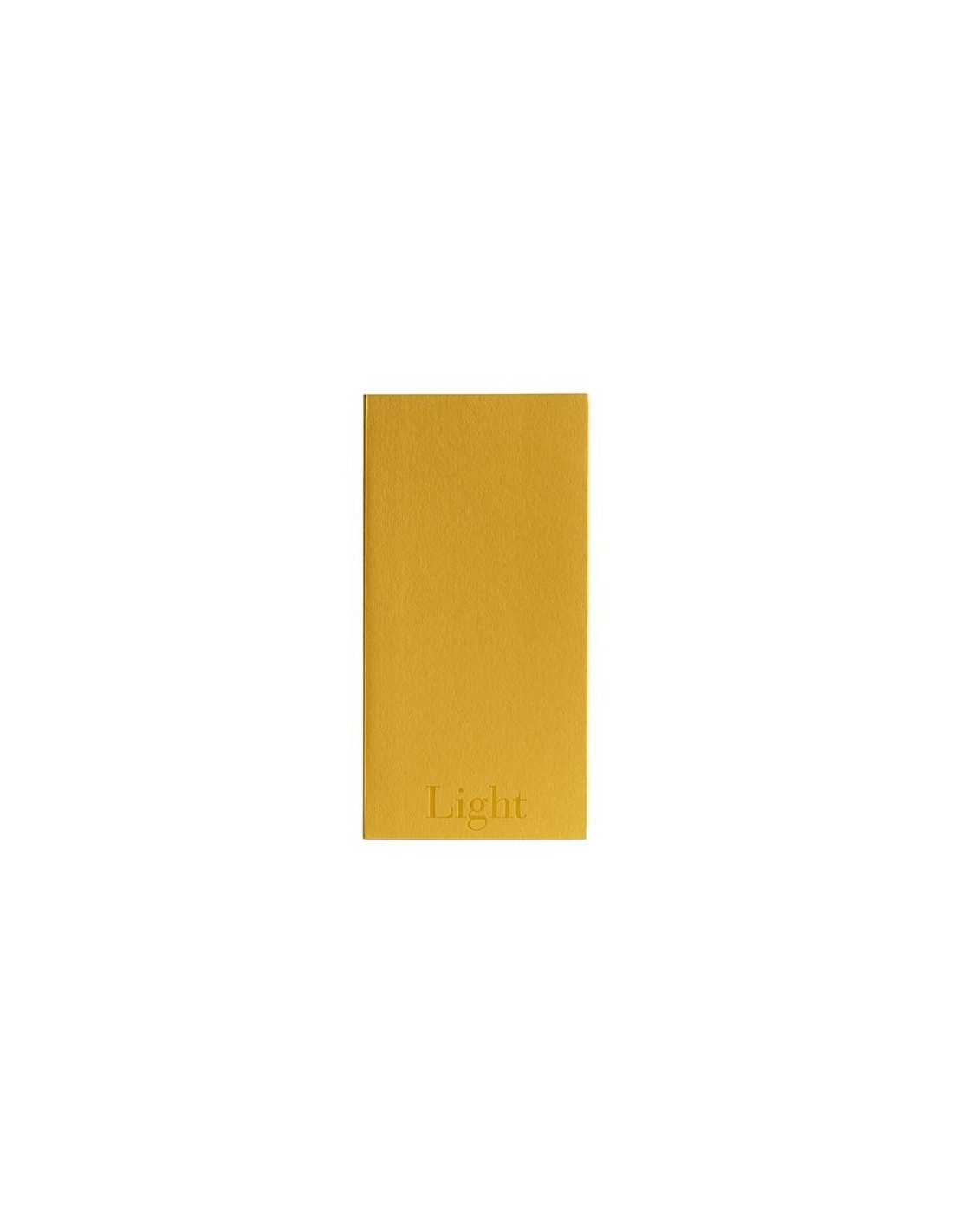 Taccuino Italian Types Light Giallo Pagine Bianche 192 | Guida Book Store