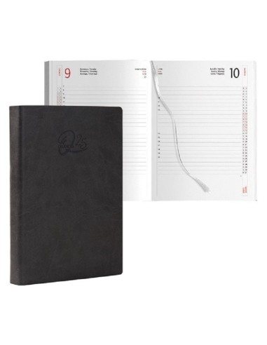 AGENDA 25 ''QUANDO FEMMENA'' 15x21 GRIGIO SCURO