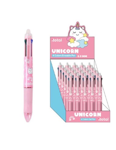 PENNA CANCELLABILE 4 COLORI ITOTAL - UNICORNO
