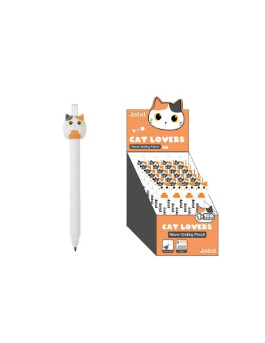 MATITA INFINITA ITOTAL - GATTO ARANCIO 