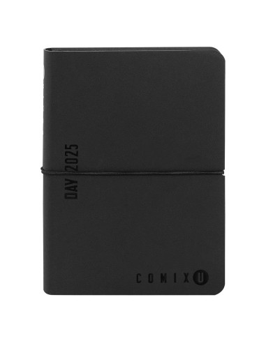 AGENDA 12 MESI GIORNALIERA MINI COMIX - BLACK