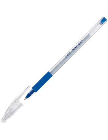 PENNA BIC CRISTAL GRIP BLU 