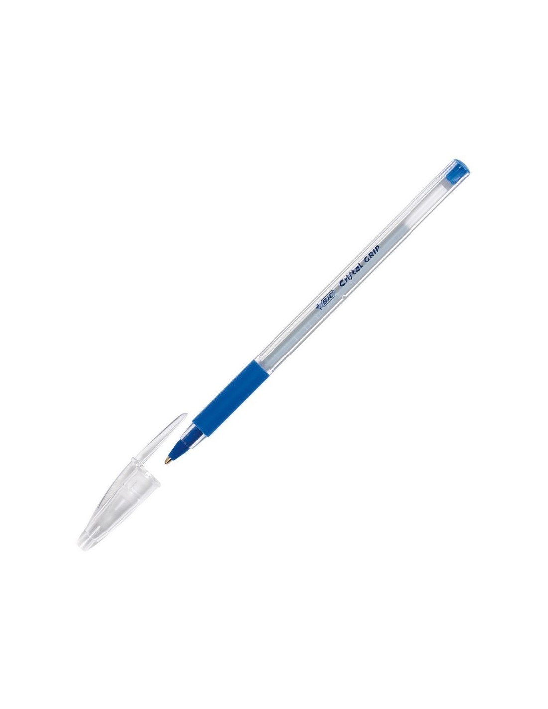 PENNA BIC CRISTAL GRIP BLU