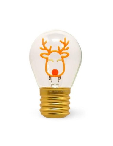 LAMPADA DA TAVOLO A LAMPADINA BULB FICTION - RENNA