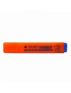 EVIDENZIATORE FLUORESCENTE TRATTO VIDEO ARANCIONE