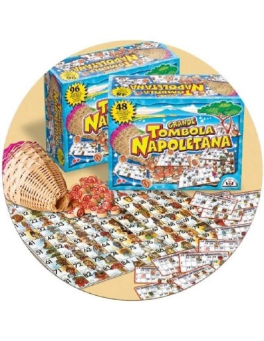 LA GRANDE TOMBOLA NAPOLETANA 48 CARTELLE