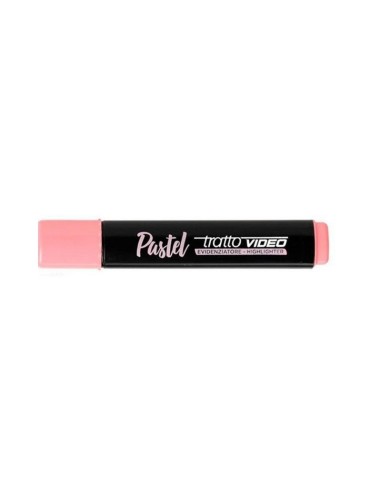 EVIDENZIATORE PASTELLO TRATTO VIDEO ROSA
