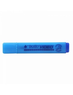 EVIDENZIATORE FLUORESCENTE TRATTO VIDEO AZZURRO