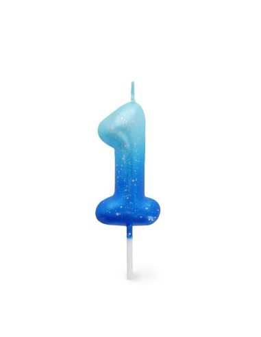 CANDELA PER COMPLEANNO LEGAMI - BLUE 1