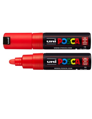 MARCATORE UNI POSCA PC-7M ROSSO