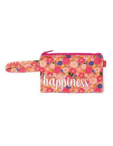 Pochette in cotone, Cotton Pouch - Flowers