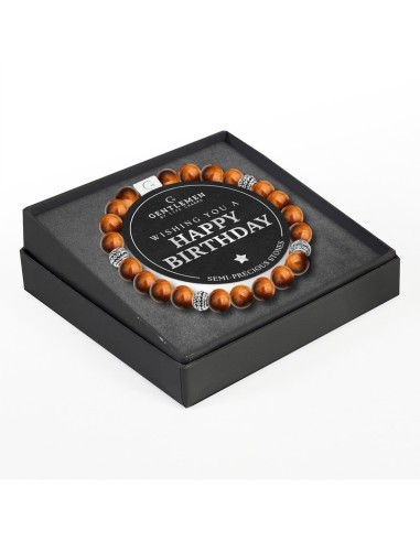 BRACCIALE GENTLEMEN - OCCHIO DI TIGRE