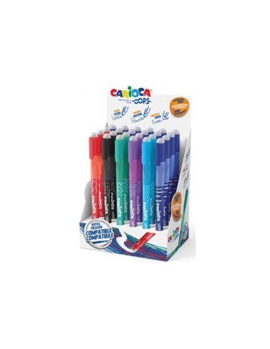 PENNA CANCELLINA RICARICABILE CARIOCA OOPS NERA