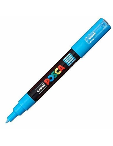 PENNARELLO UNI POSCA 0,7mm AZZURRO