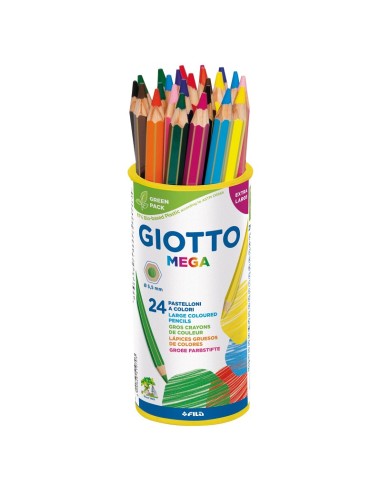PASTELLI GIOTTO MEGA DA 24