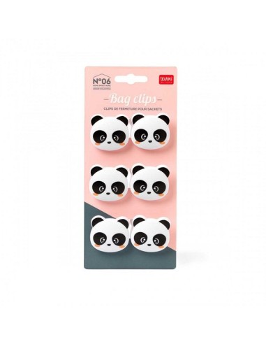 CLIP CHIUDI PACCO - BAGCLIPS - PANDA