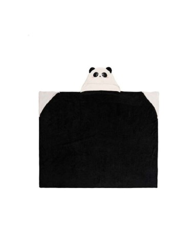 HOODED BLANKET - COSY HUGS - PANDA