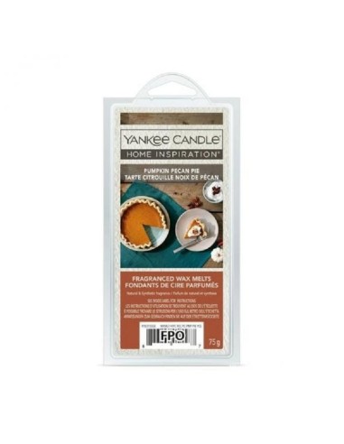 YANKEE CANDLE CERA PROFUMATA DA SCIOGLIERE PUMPKIN PECAN PIE