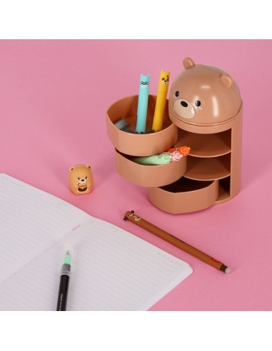 DESK ORGANISER LEGAMI - TEDDY BEAR