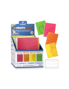 QUADERNO SPIRALATO PROFUMATO BE SMART - 5mm