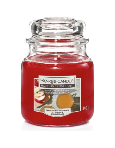 YANKEE CANDLE APPLE CINNAMON CIDER MEDIA 