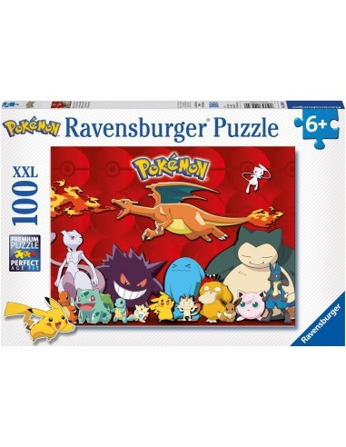 PUZZLE RAVENSBURGER 100 PZ XXL - POKEMON