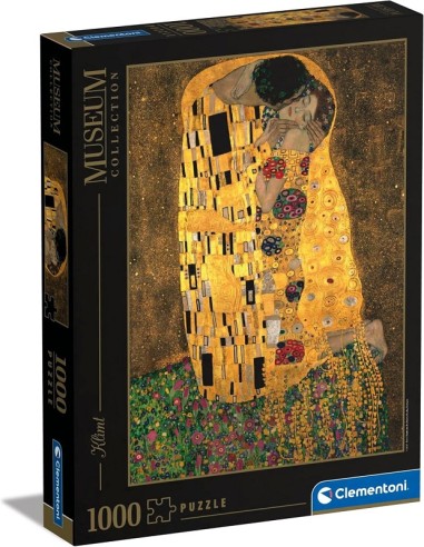 PUZZLE CLEMENTONI 31442 - MUSEUM COLLECTION 1000 PEZZI - IL BACIO