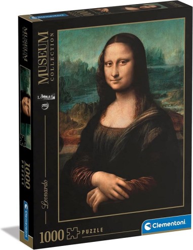 PUZZLE CLEMENTONI 31413 - MUSEUM COLLECTION 1000 PEZZI - GIOCONDA