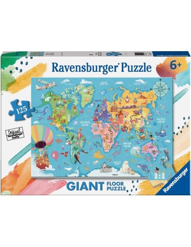 PUZZLE RAVENSBURGER - COLLEZIONE PAVIMENTO 125 PEZZI 