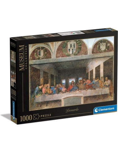 PUZZLE CLEMENTONI 31447 - MUSEUM COLLECTION 1000 PEZZI - CENACOLO