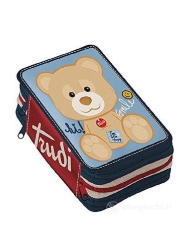 ASTUCCIO ACCESSORIATO CON 3 ZIP - TRUDI