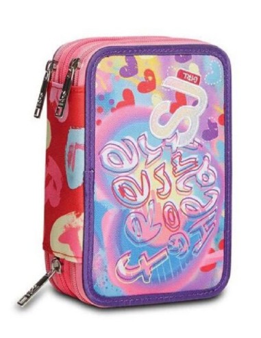 ASTUCCIO ACCESSORIATO CON 3 ZIP - SEVEN SJ 