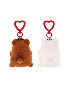 2 PORTACHIAVI CON PELUCHE - SUPER SOFT! - TINY 2