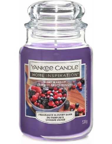 YANKEE CANDLE BERRY E CEDAR GRANDE